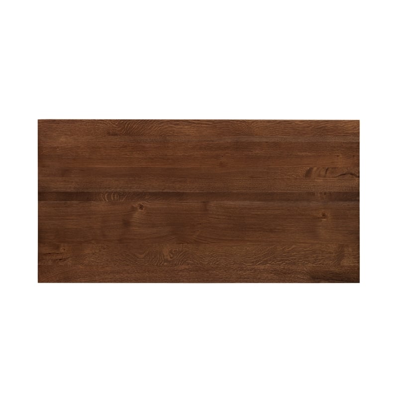 Crafters and Weavers Arts and Crafts Wood Writing Desk in Walnut