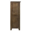 Crafters and Weavers Craftsman Mission 6-Drawer Solid Wood Dresser in Walnut