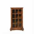 Crafters and Weavers Arts and Crafts Wood Display Bookcase in Cherry