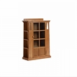 Crafters and Weavers Arts and Crafts 1 Door Wood Bookcase in Cherry