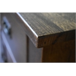 Crafters and Weavers Arts and Crafts 2-Door Solid Wood Cabinet in Walnut