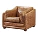 Arm Chair/Light Brown