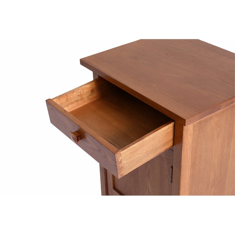 Mission 1 Door 1 Drawer Nightstand - Michael's Cherry