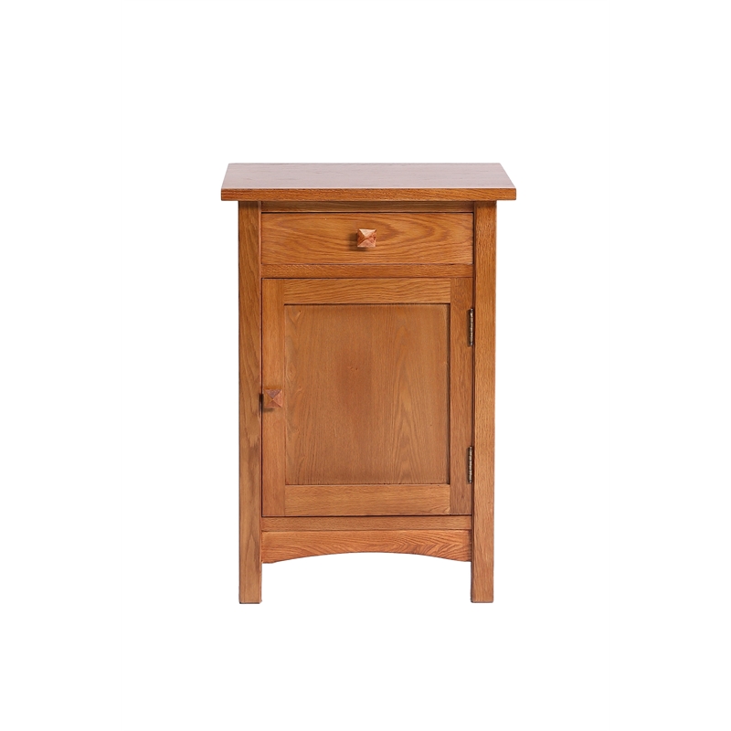 Mission 1 Door 1 Drawer Nightstand - Michael's Cherry