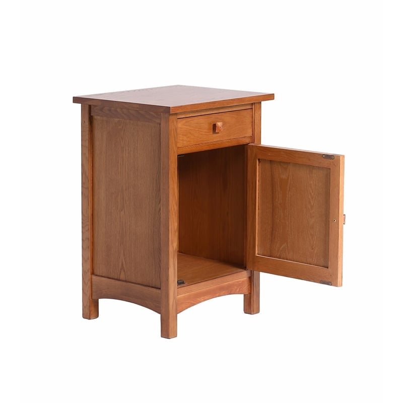 Mission 1 Door 1 Drawer Nightstand - Michael's Cherry