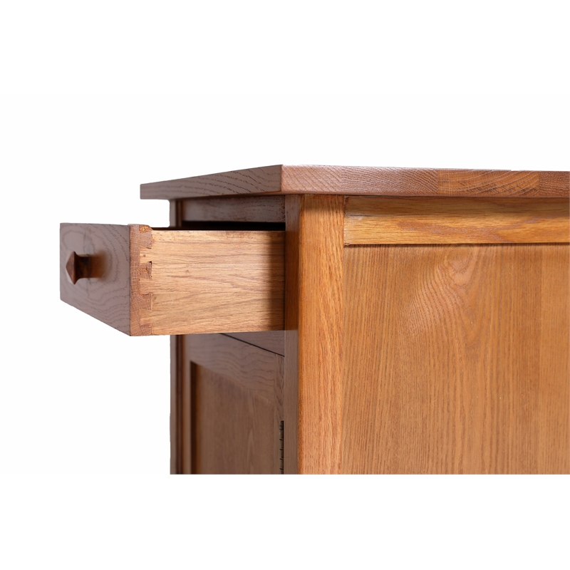 Mission 1 Door 1 Drawer Nightstand - Michael's Cherry