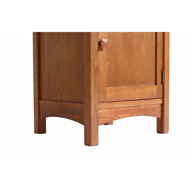 Mission 1 Door 1 Drawer Nightstand - Michael's Cherry