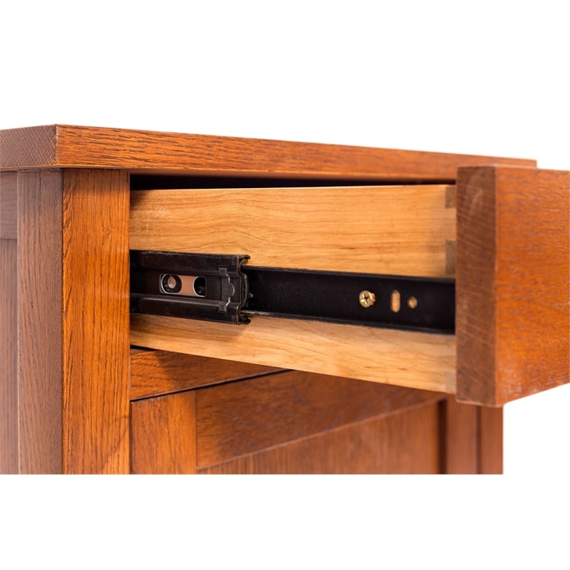 Mission / Arts and Crafts 1 Door 1 Drawer Nightstand