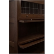 Mission Craftsman Style Oak Barrister Bookcase - 5 Stack - Walnut