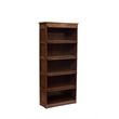 Mission Craftsman Style Oak Barrister Bookcase - 5 Stack - Walnut