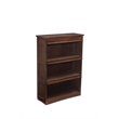 Mission Craftsman Style Oak Barrister Bookcase - 3 Stack - Walnut