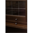 Mission Craftsman Style Oak Barrister Bookcase - 3 Stack - Walnut