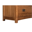 Mission Oak 2 Drawer Lateral File Cabinet - Walnut