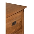 Mission Oak 2 Drawer Lateral File Cabinet - Walnut