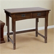 Mission Quarter Sawn Oak Writing Desk - Walnut