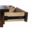 Mission Quarter Sawn Oak Writing Desk - Walnut