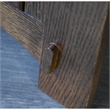 Mission Tapered Leg Narrow Nightstand - Michael's Cherry (MC-A)