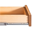 Mission Tapered Leg Narrow Nightstand - Walnut