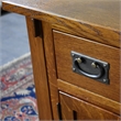 Mission Tapered Leg Narrow Nightstand - Walnut