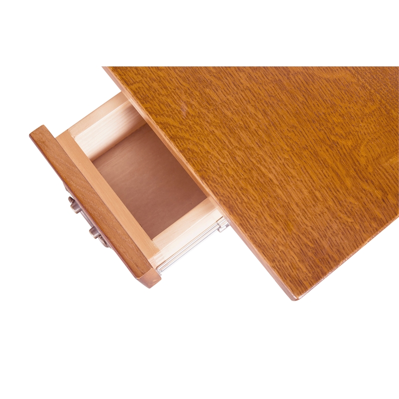 Mission Tapered Leg Narrow Nightstand - Walnut