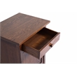 Mission 1 Door 1 Drawer Nightstand - Walnut stain