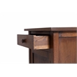 Mission 1 Door 1 Drawer Nightstand - Walnut stain