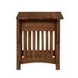 Mission 1 Drawer Crofter End Table - Model A19 - Walnut