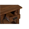 Mission 1 Drawer Crofter End Table - Model A19 - Walnut