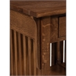 Mission 1 Drawer Crofter End Table - Model A19 - Walnut