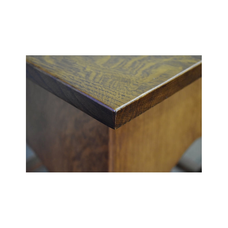 Crafters & Weavers A21 Arts and Crafts/Mission Taboret End Table in Brown