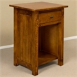 Mission Solid Quarter Sawn Oak 1 Drawer End Table - Model A27