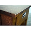Mission Style Solid Quarter Sawn Oak Keyhole End Table