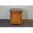 Mission Style Solid Quarter Sawn Oak Keyhole End Table