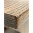 Mission Quarter Sawn Oak 5 Drawer Library Desk - Walnut