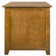 Mission Quarter Sawn Oak 5 Drawer Library Desk - Walnut