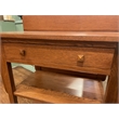 Mission 2 Drawer And Open Shelves Sideboard / Console Table - Michael's Cherry