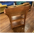 Mission 2 Drawer And Open Shelves Sideboard / Console Table - Michael's Cherry