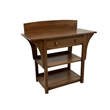 Mission 2 Drawer And Open Shelves Sideboard / Console Table - Michael's Cherry