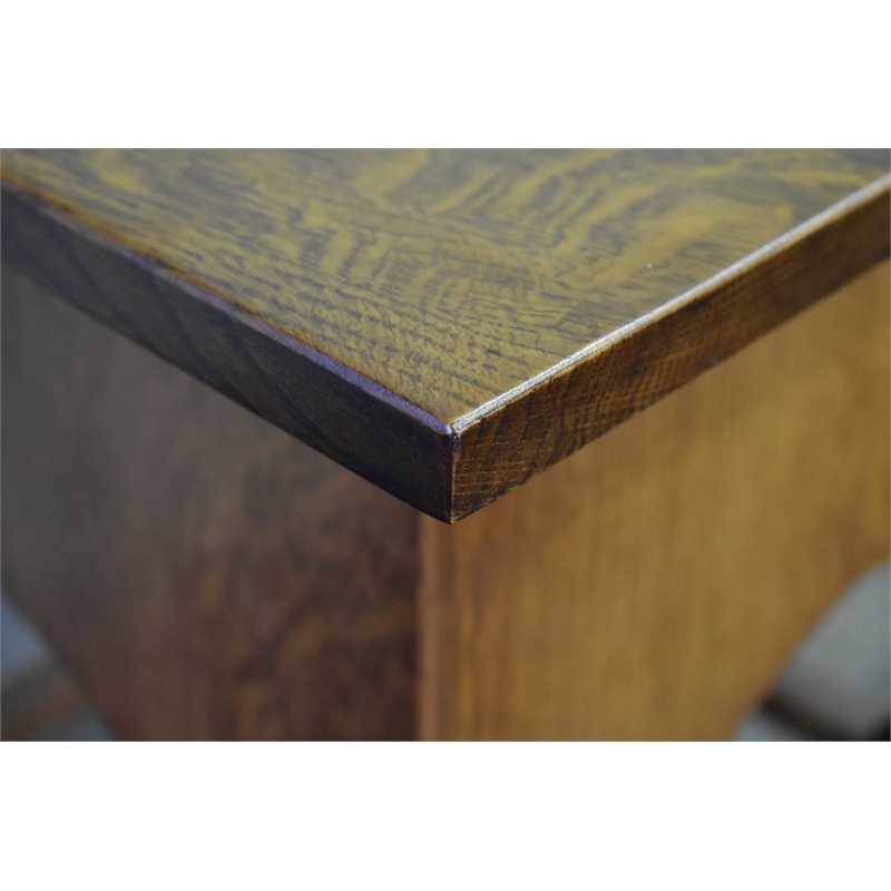 Arts and Crafts / Mission Style Taboret End Table - Walnut