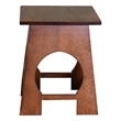 Arts and Crafts / Mission Style Taboret End Table - Walnut