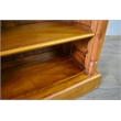 Crafters and Weavers Legacy Open Bookcase - Light Brown Walnut