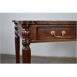 Crafters and Weavers Legacy Leather Top Desk - Brown Walnut