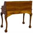 Crafters and Weavers Legacy Escritoire Secretary Desk - Light Brown Walnut