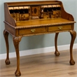 Crafters and Weavers Legacy Escritoire Secretary Desk - Light Brown Walnut