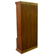 Crafters and Weavers Legacy 5 Stack Barrister Bookcase - Light Brown Walnut