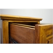 Crafters and Weavers Legacy 4 Drawer File Cabinet - Light Brown Walnut