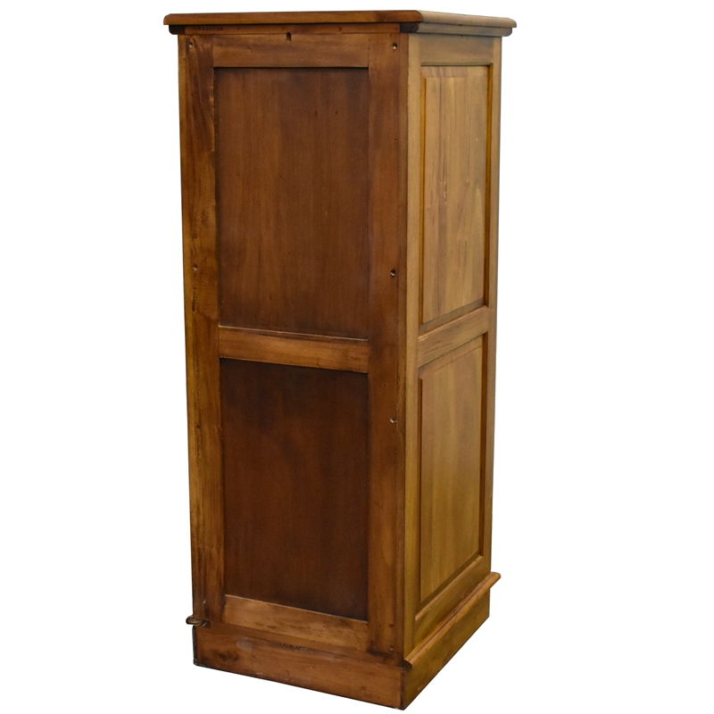 Crafters and Weavers Legacy 4 Drawer File Cabinet - Light Brown Walnut