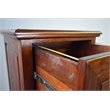 Crafters and Weavers Legacy 4 Drawer File Cabinet - Brown Walnut