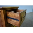 Crafters and Weavers Legacy 2 Drawer File Cabinet - Light Brown Walnut