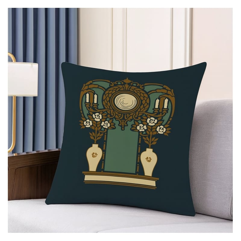Exquisite Luxury Arts & Crafts Sofa 2 Cushion Covers + Inserts in Multi Color